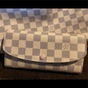 Louis Vuitton damier azur wallet